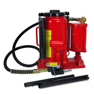 STARK USA 20-Ton Air Hydraulic Bottle Jack Manual Lifts Hoist 50504-H2