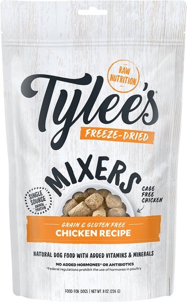 Tylee's Freeze-Dried Mixers for Dogs， Chicken Recipe