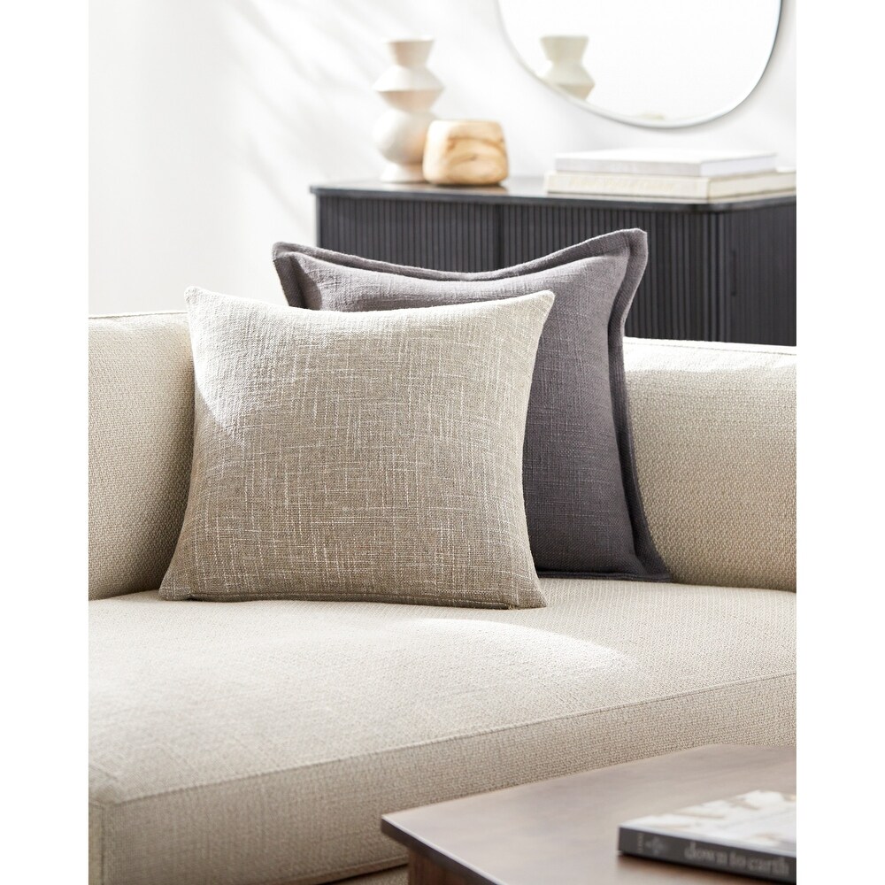 Ingram Modern   Contemporary Solid Color Accent Pillow