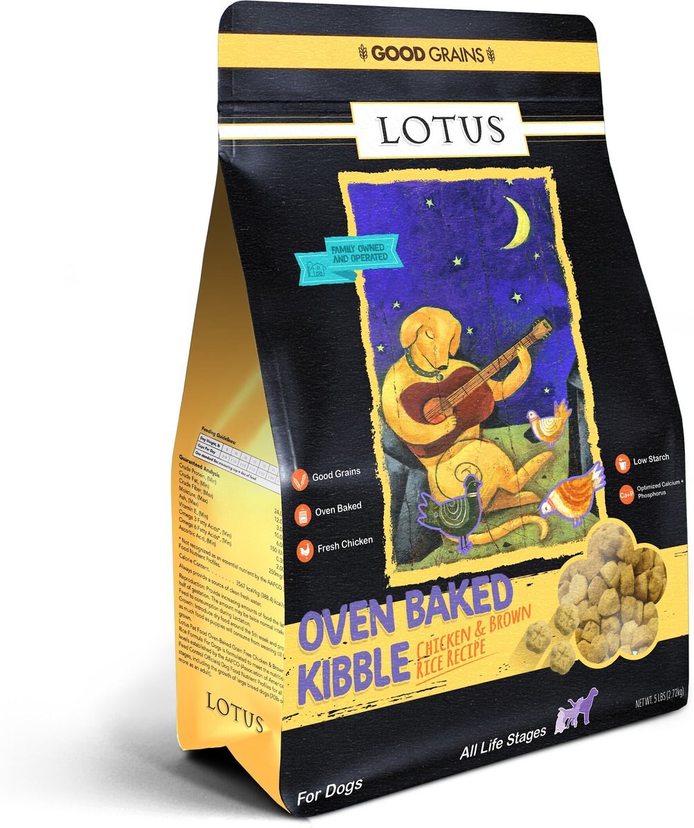 Lotus Good Grains Chicken Recipe Oven-Baked Adult Dry Dog Food