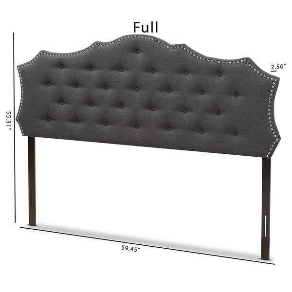 Gracewood Hollow Farouk Fabric Headboard - - 21906910