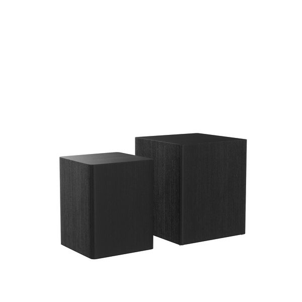 Upgrade MDF Nesting Side Table for Living Room (Set of 2)