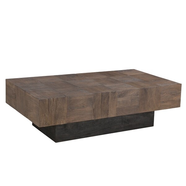 Caden Modern Solid Wood Coffee Table