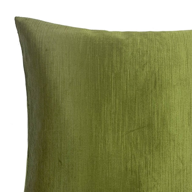 Classic Olive Square Throw Pillow Dark Green The Pillow Collection