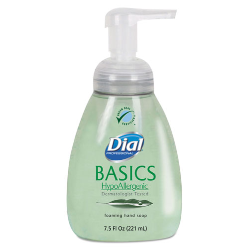 Dial Professional Dial Basics Foaming Hand Soap | 7.5oz， Honeysuckle， 8