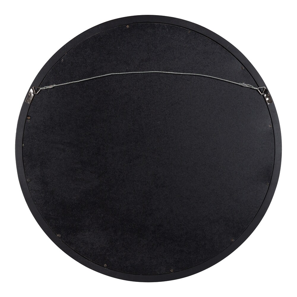 Kate and Laurel Hogan Round Framed Wall Mirror