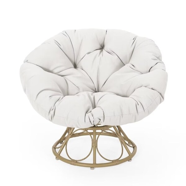 Modern Chair with Tufted Cushion ，Swivel Function