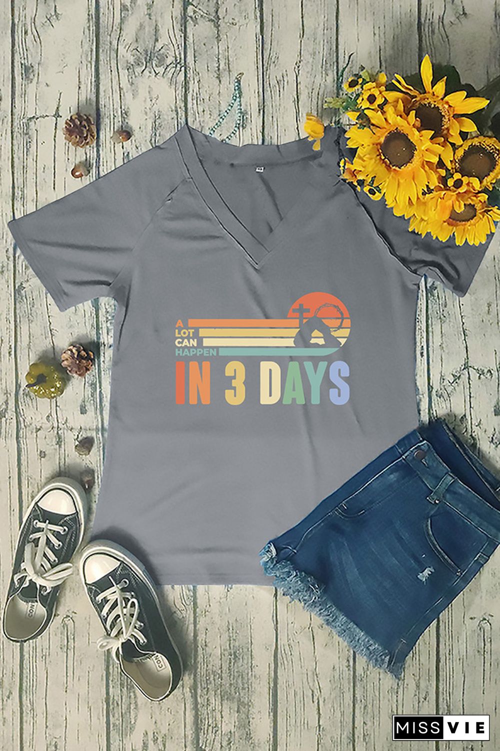 A Lot Can Happen in 3 Days Graphic Tee