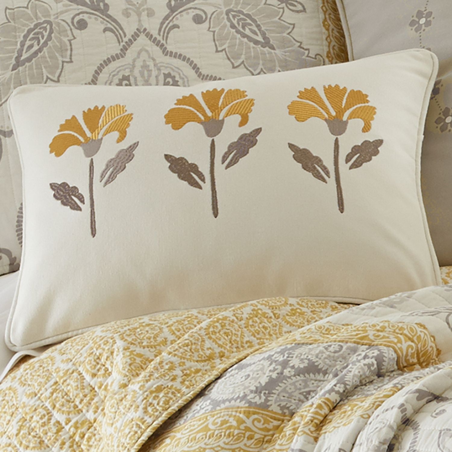 Levtex Home St. Claire Flower Pillow