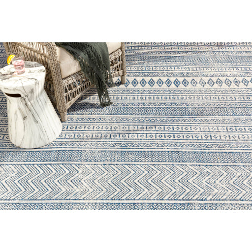 Eagean Indoor/Outdoor Denim Rug