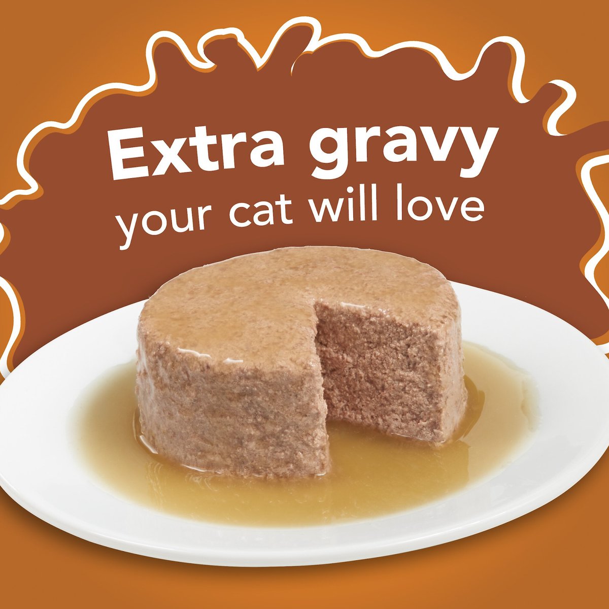 Friskies Extra Gravy Pate with Chicken in Savory Gravy Canned Cat Food