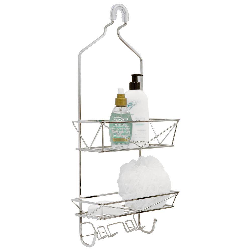 Bath Bliss Geode Shower Caddy in Chrome 23390-CHR