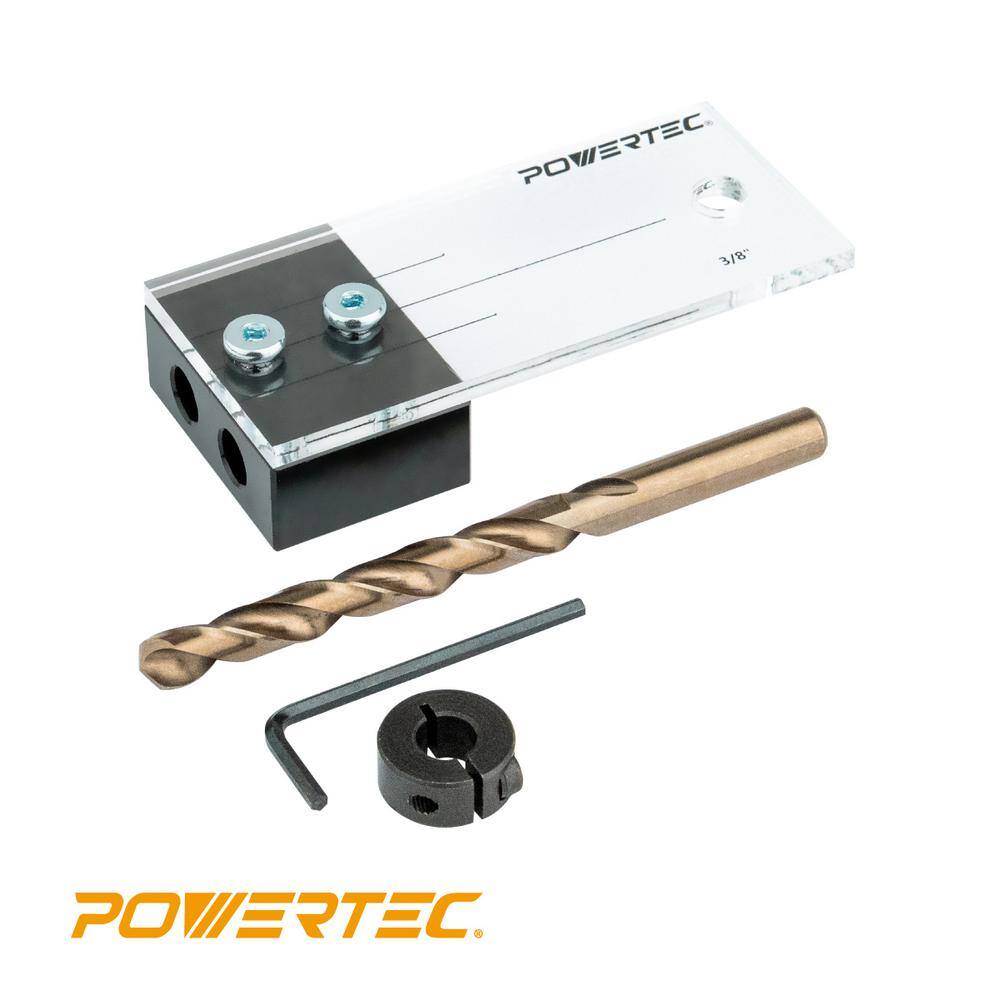 POWERTEC Ultimate Doweling Jig Kit - Precision Woodworking Series 71397