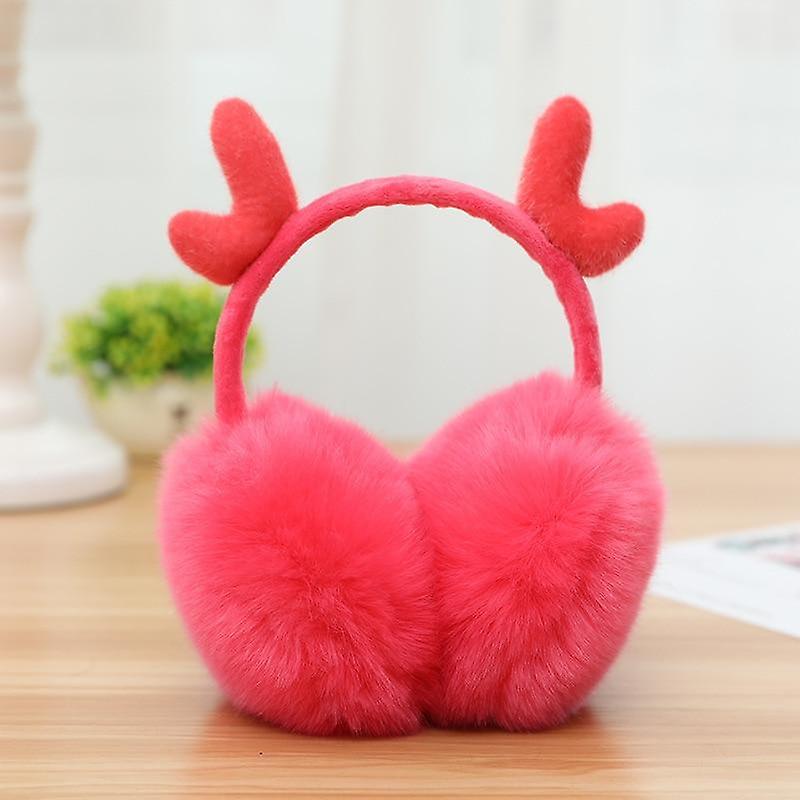 Women Fur Winter Warmer， Cat Earmuffs