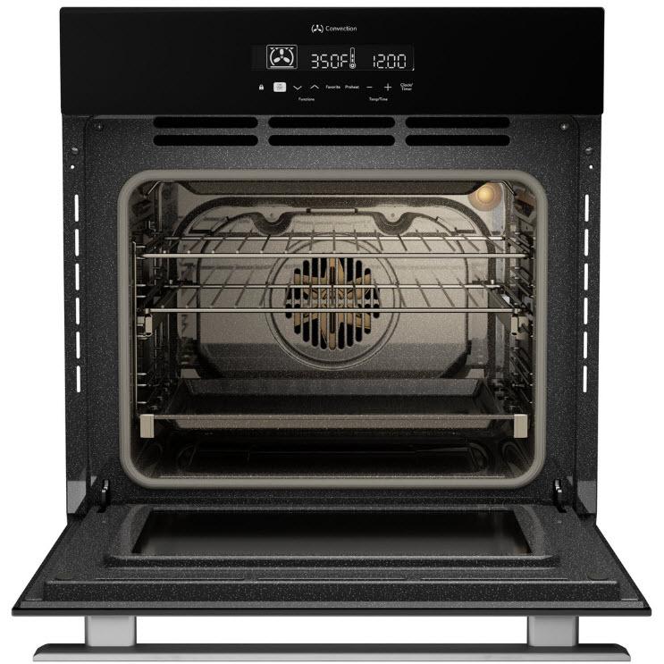 Sharp 24-inch, 2.5 cu. ft. Built-in Single Wall Oven with True European Convection SWA2450GS