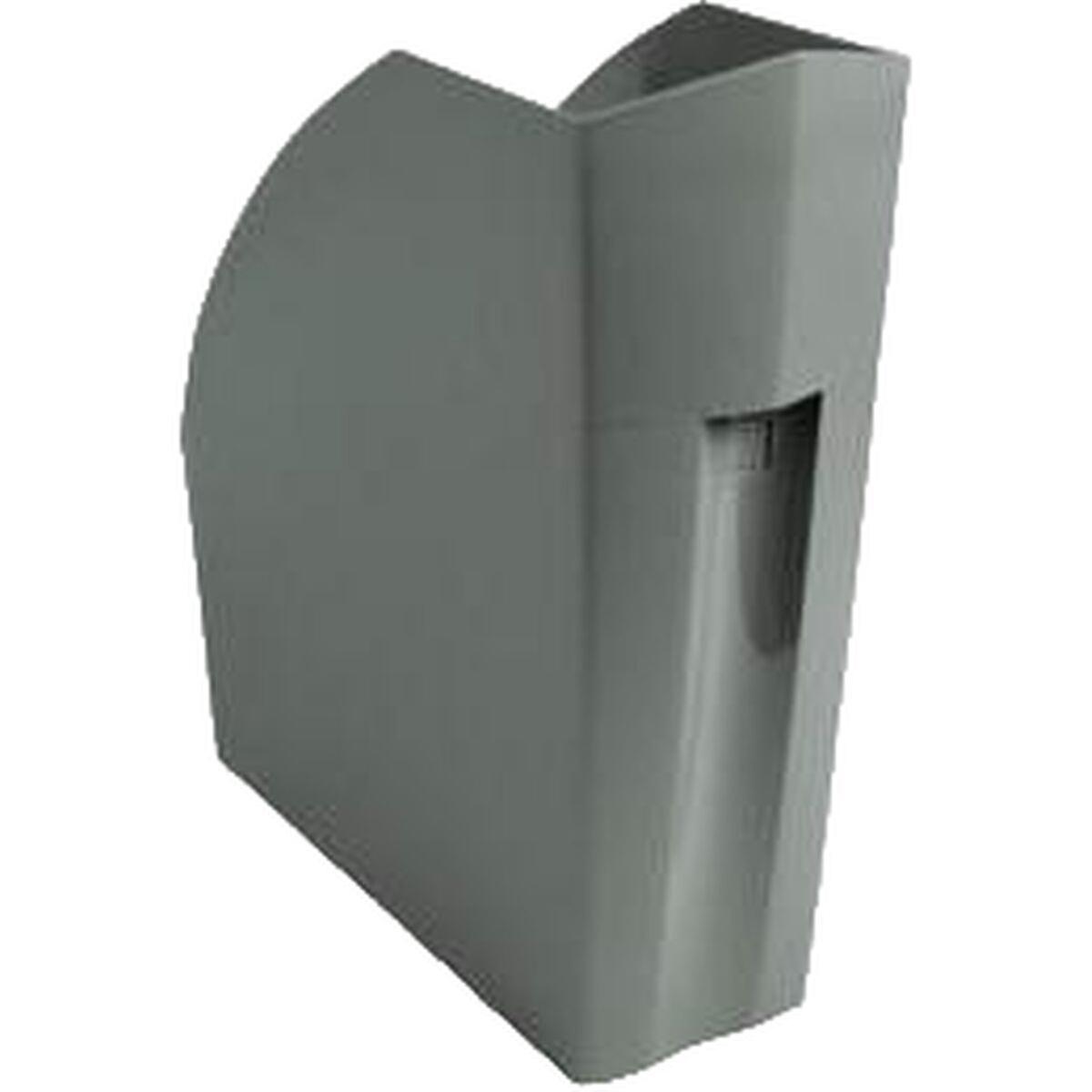 Magazine rack Exacompta Grey A4 polypropylene