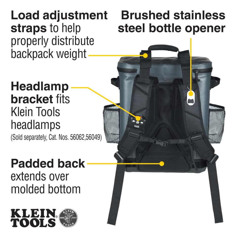 Klein Tools Backpack Cooler 62810BPCLR from Klein Tools