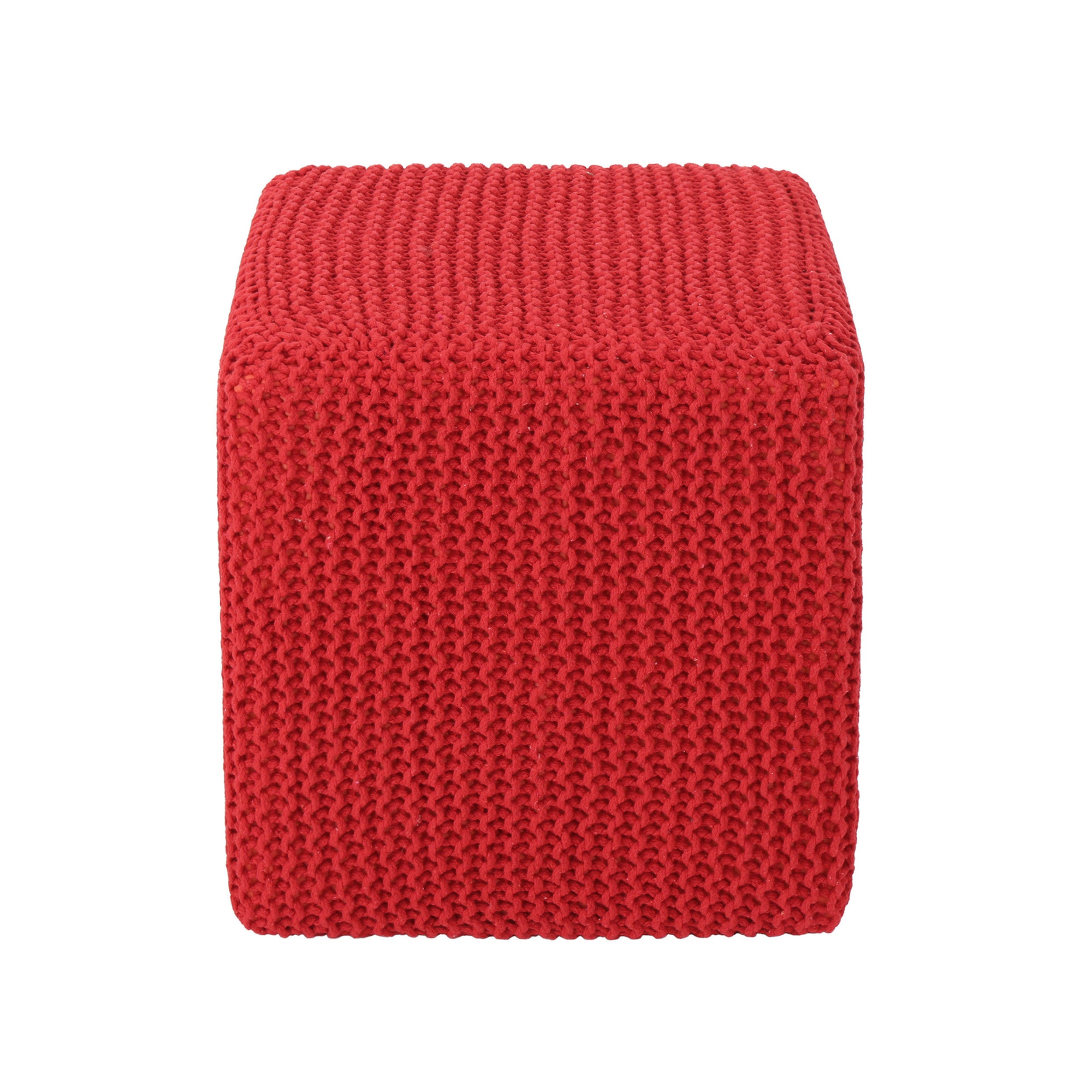 Scott Knitted Foot Stool