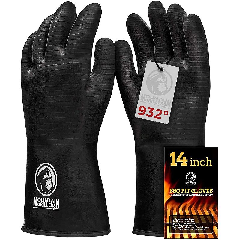 Heat Resistant Gloves for Grill BBQ Fire Pit Cooking