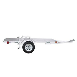 DK2 1450 lb. Capacity Single Axle Galvanized Folding Utility Trailer Kit MFT4X8G