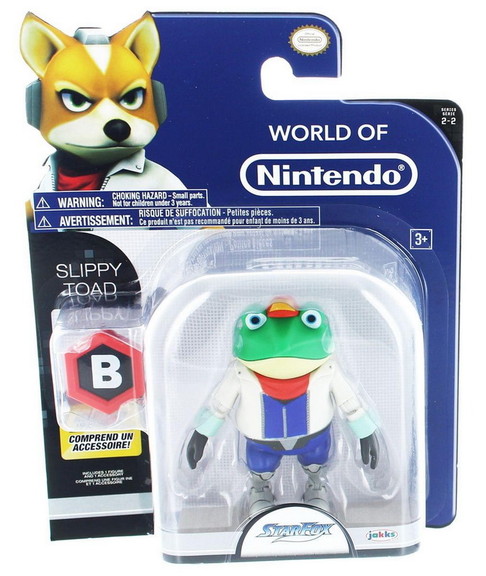 World of Nintendo 4 Figure: Slippy Toad