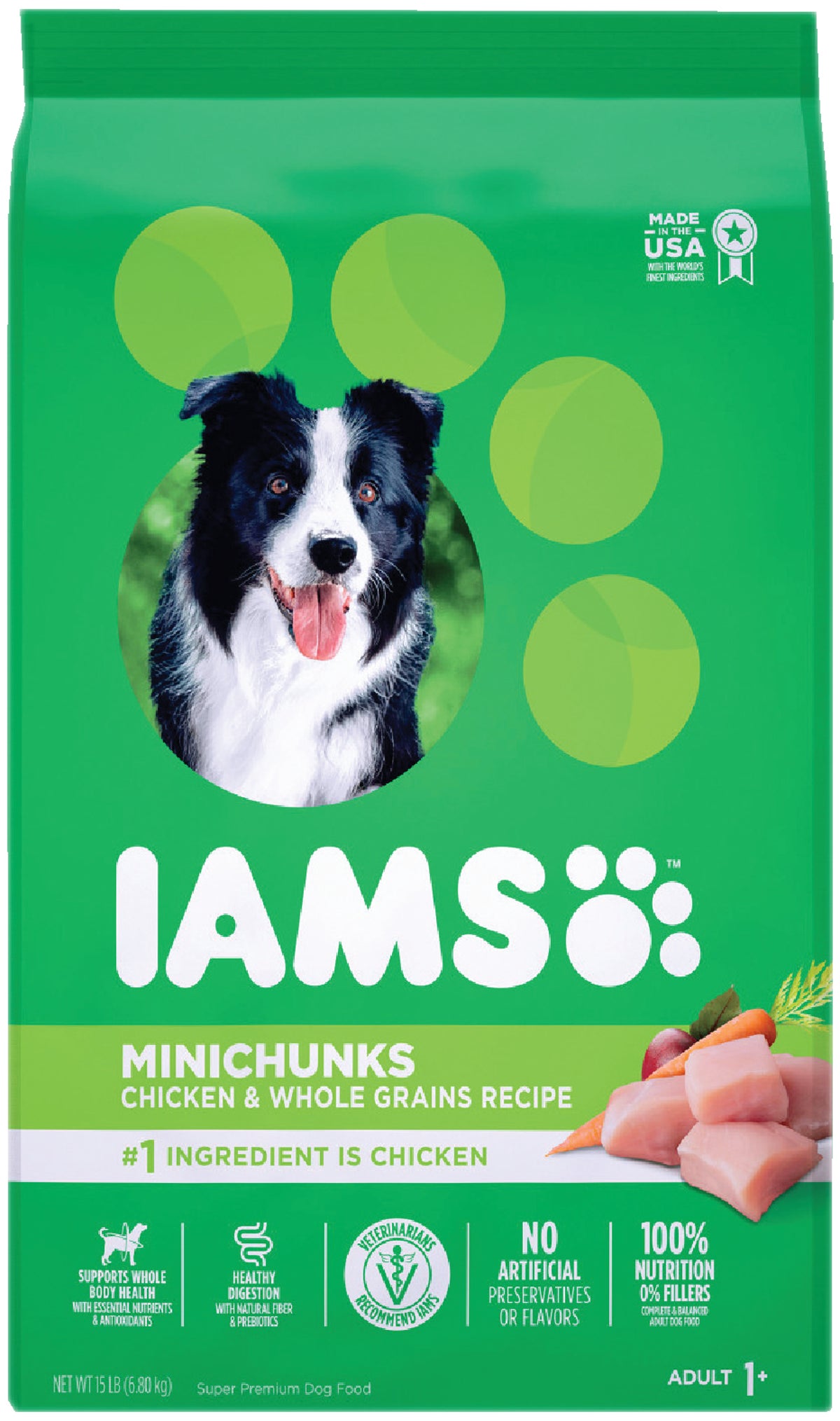 Iams Minichunk Dog Food 15 Lb.