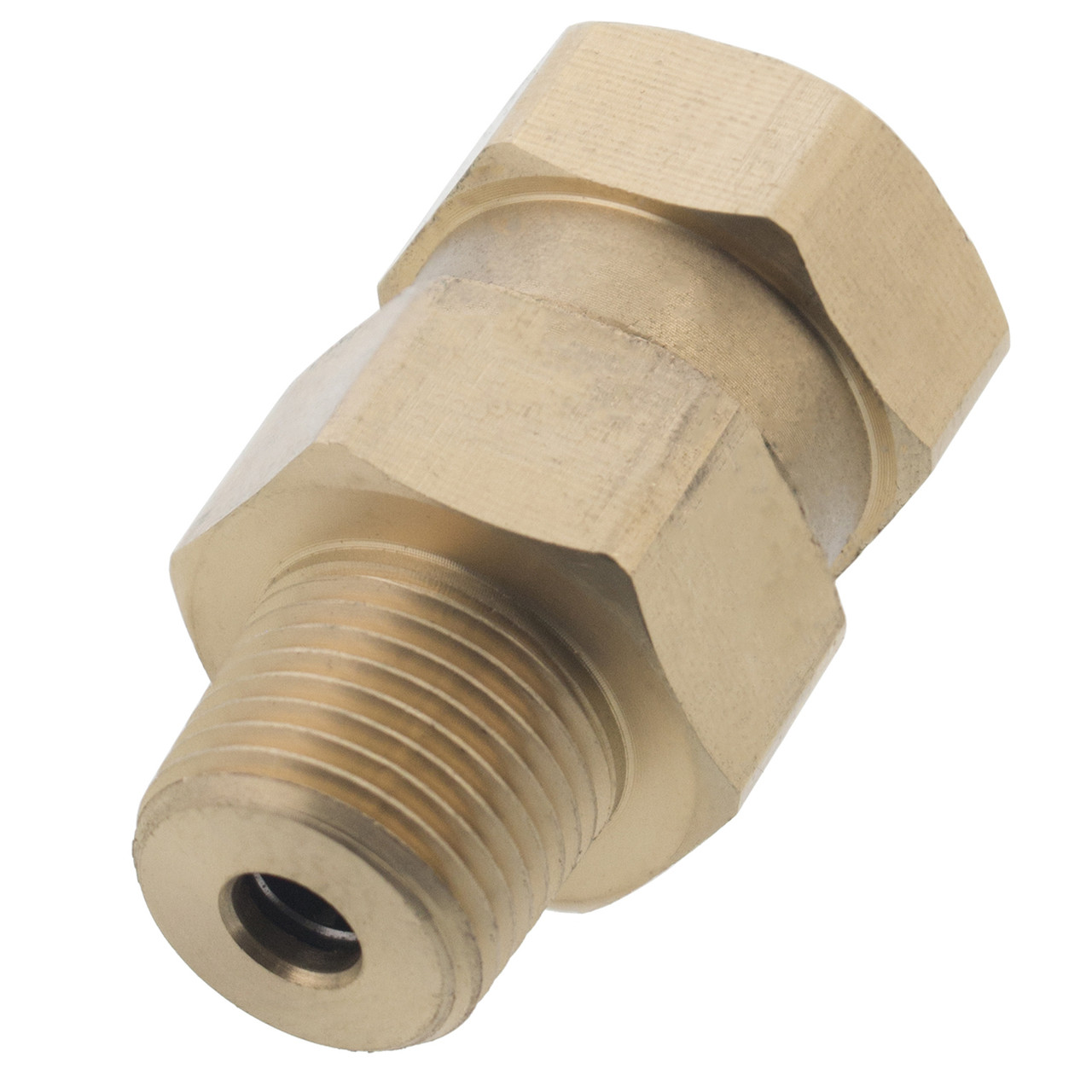 100 Erie Tools 3/8 NPT Brass Swivel Coupler for Pressure Washer Hose