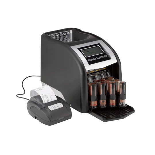 Royal Sovereign FS-44N Coin Counter with Value Display， Four Row