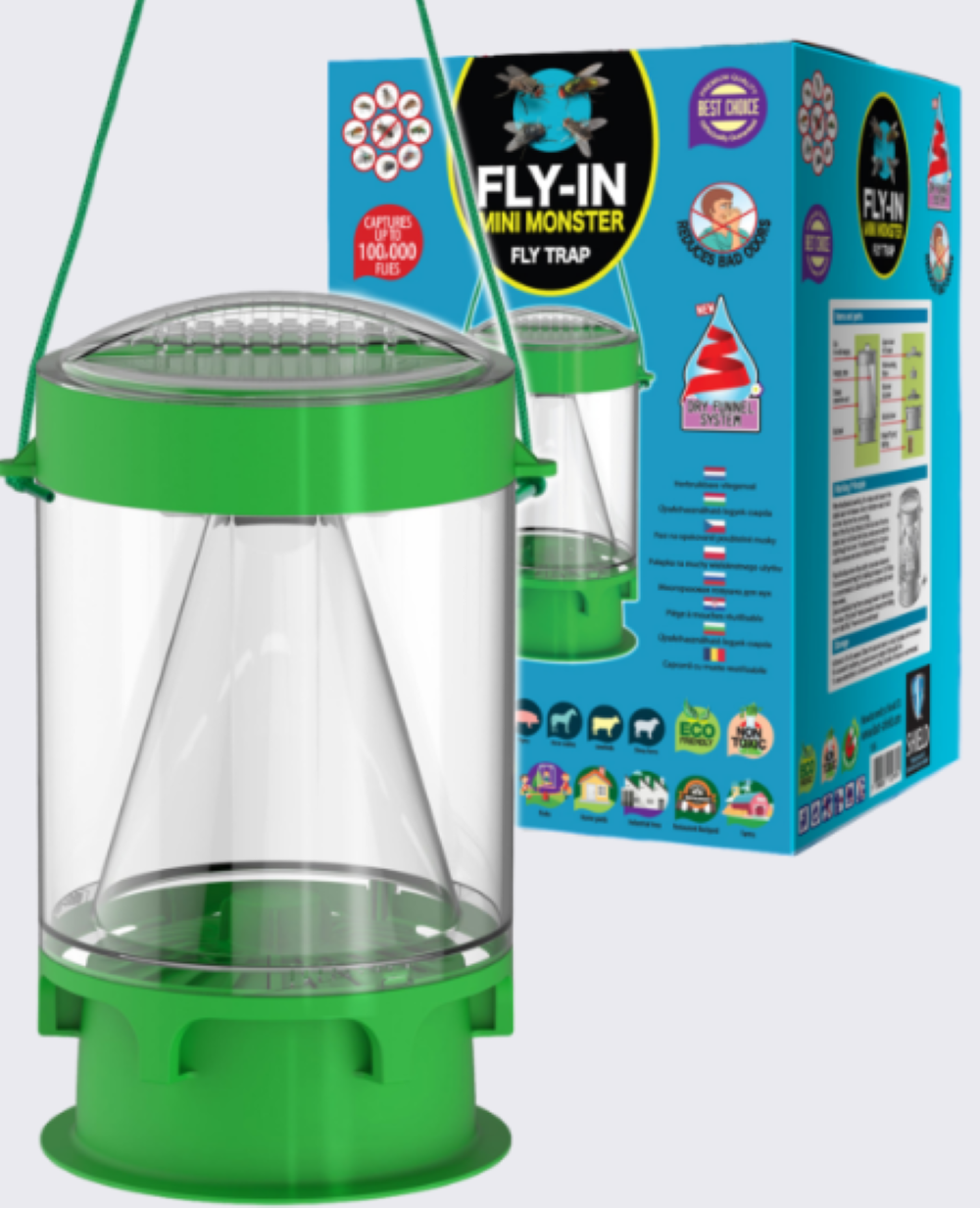 Last Shield Mini Monster Reusable Fly Trap