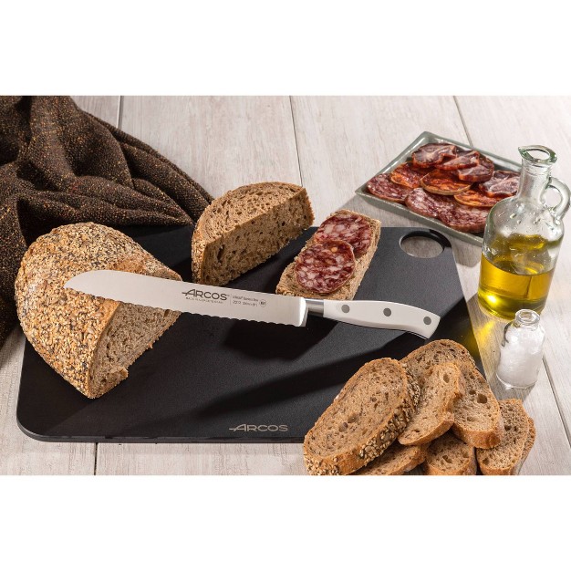 Arcos Serrated Bread Knife Black