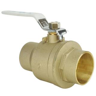 Apollo 2-12 in. Lead Free Brass SWT x SWT Ball Valve 94ALF20901A