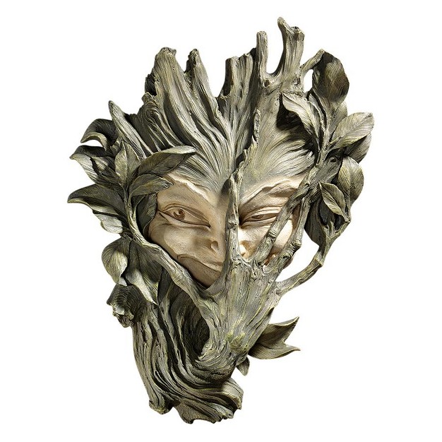 Design Toscano Bashful Wood Sprite Wall Sculpture