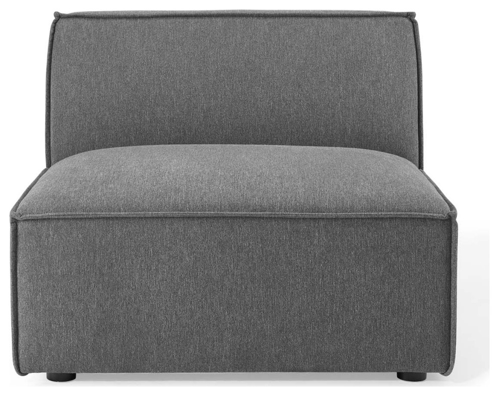 Restore Sectional Sofa Armless Chair EEI 3872 CHA   Transitional   Armchairs And Accent Chairs   by Morning Design Group  Inc  Houzz