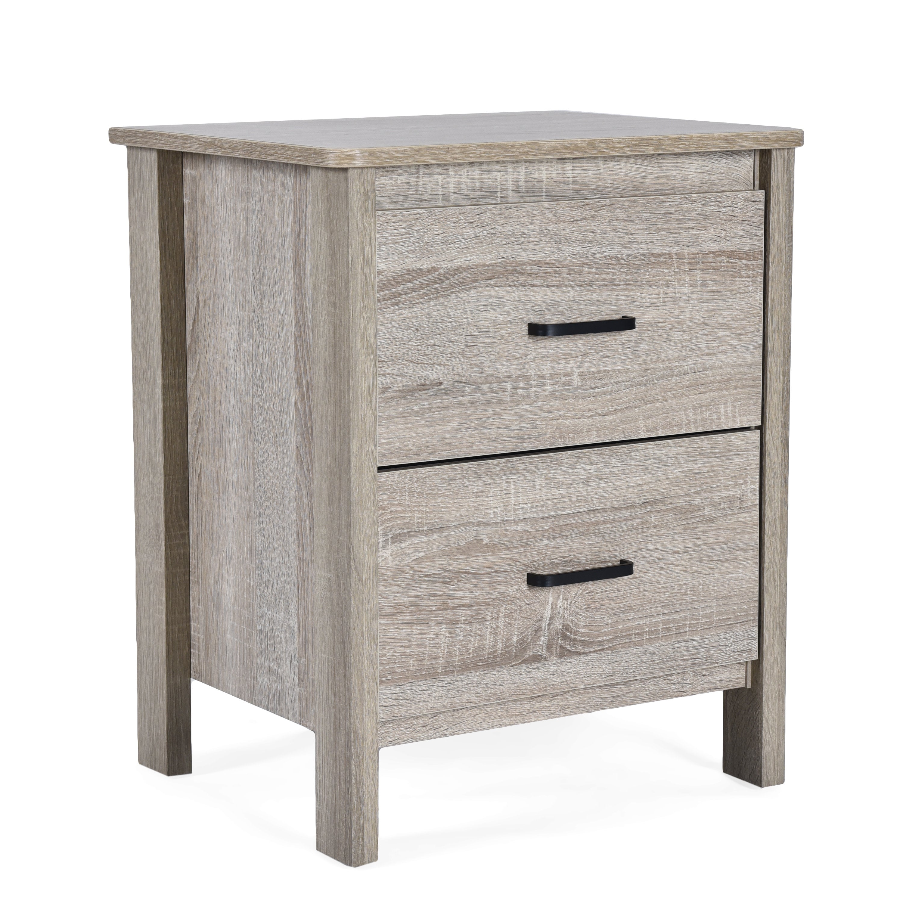 Titeca Contemporary 2 Drawer Nightstand