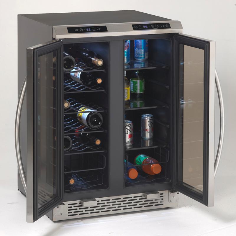 Avanti 24in 3.0cuft Freestanding Dual Zone Wine & Beverage Center WBV19DZ