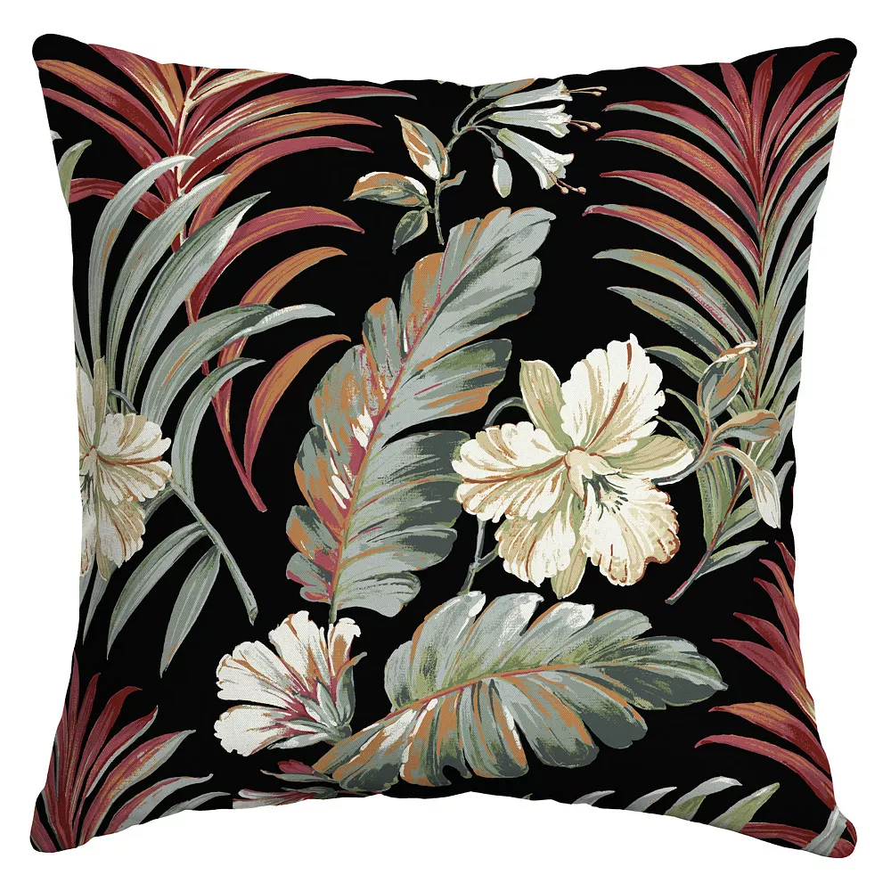 Arden Selections Simone Tropical Indoor Outdoor Throw Pillow