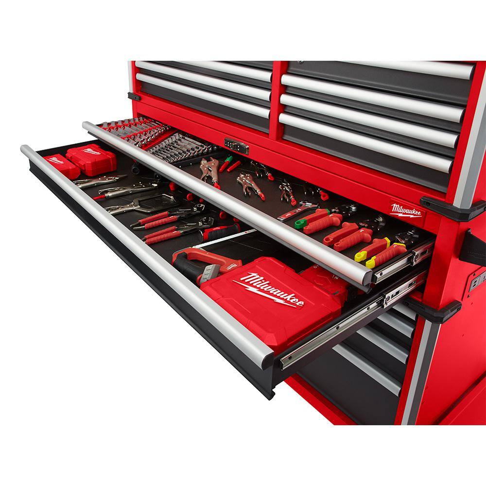 MW High Capacity 56 in. 10-Drawer Rolling Tool Chest Cabinet 48-22-8557