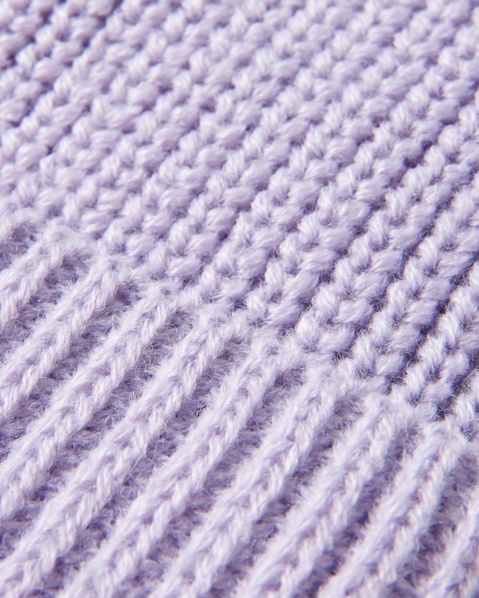 Compass Recycled Beanie - Lilac Mist