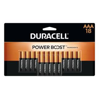 Duracell Coppertop Alkaline AAA Battery (18-Pack) Triple A Batteries 004133303623