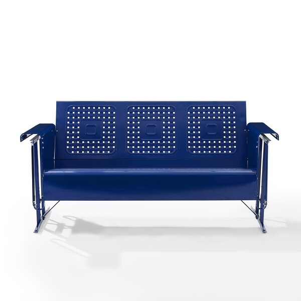 Crosley Bates Outdoor Metal Sofa Glider