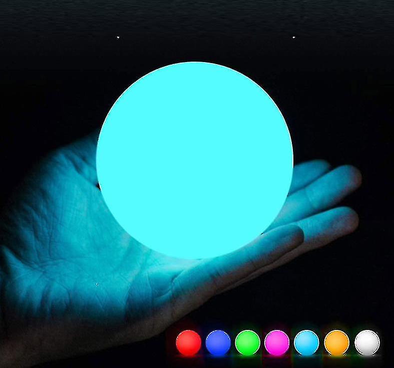 Floating Pool Lights Ball， Led Light Ball Remote Control， Led Lights Swimming Pool Gift