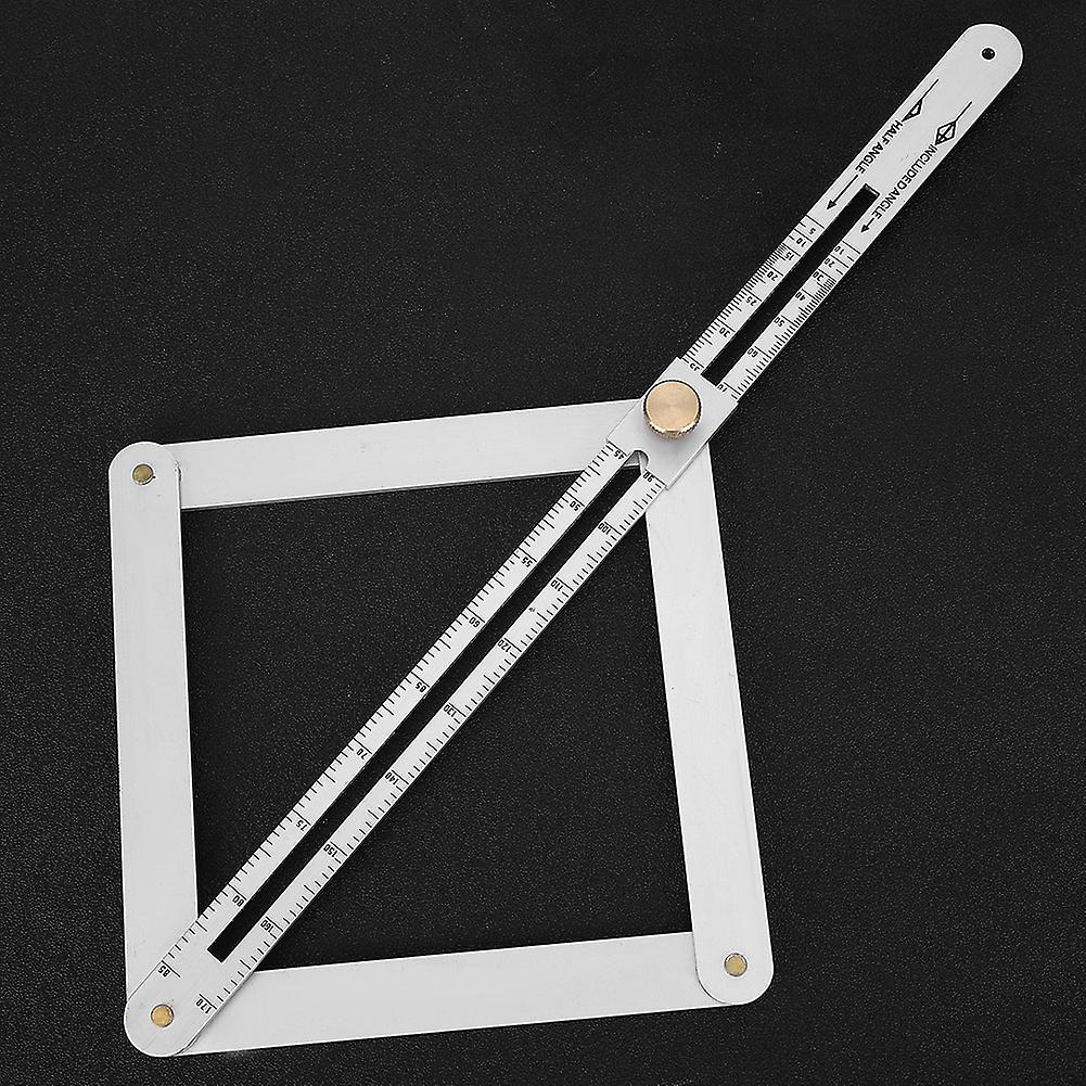 Goniometer Ruler Multifunctional Diagonal Ceiling Profiler 4fold Corner Angle Finder