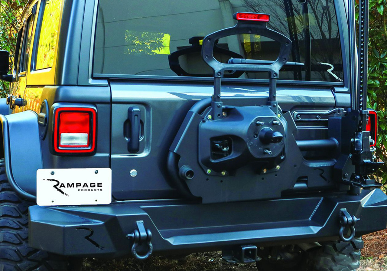 Rampage Tire Carrier for JL Spare Tire Carrier