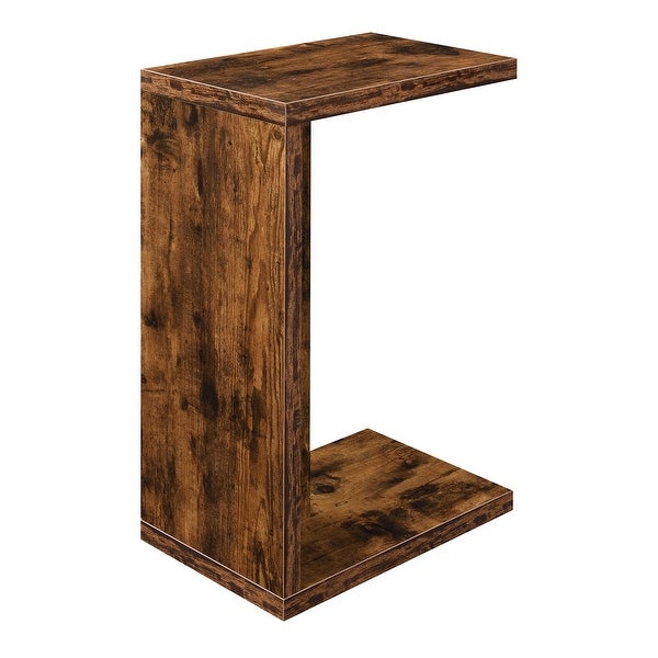 Porch and Den Woodshire C-shaped End Table