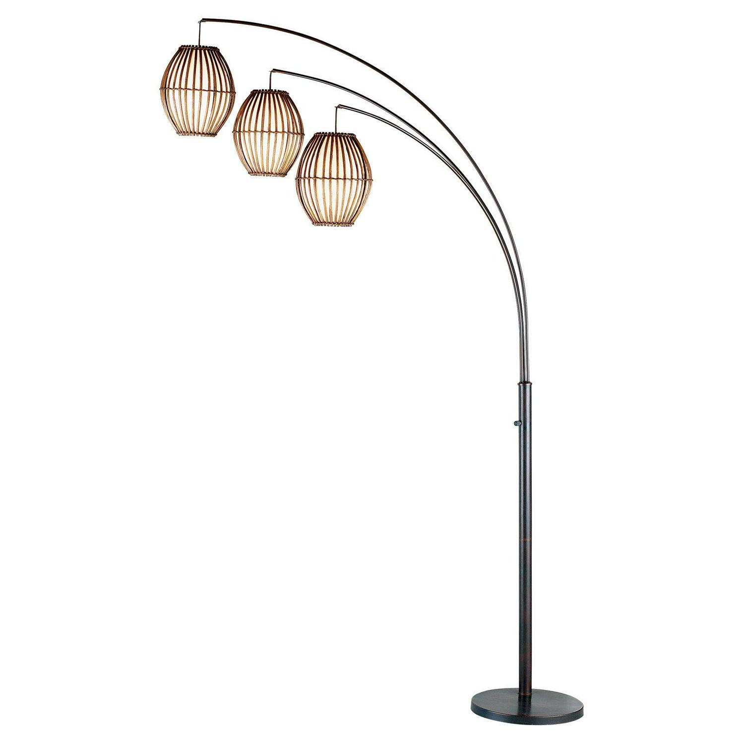 Adesso Maui 4026 Arc Lamp  Antique Bronze