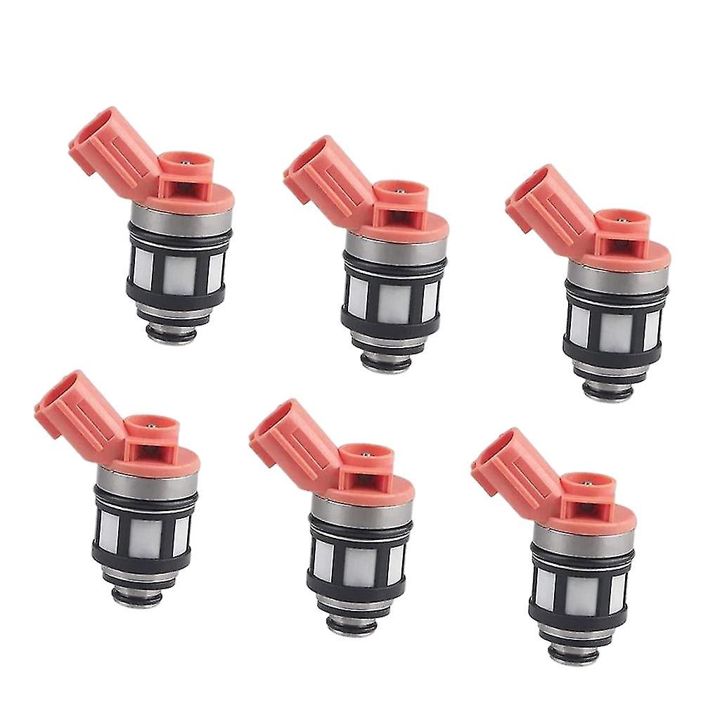 6 Pieces Fuel Injector Set 166001800 166001801 Fits For ， Professional Accessories