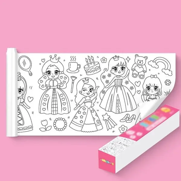 (🔥  Promotion 48% OFF)🔥🔥 Children's Drawing Roll - BUY 3 GET