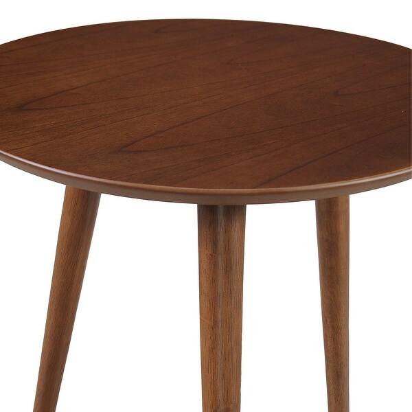 Evie Wood End Table with Faux Wood Overlay by Christopher Knight Home - 20