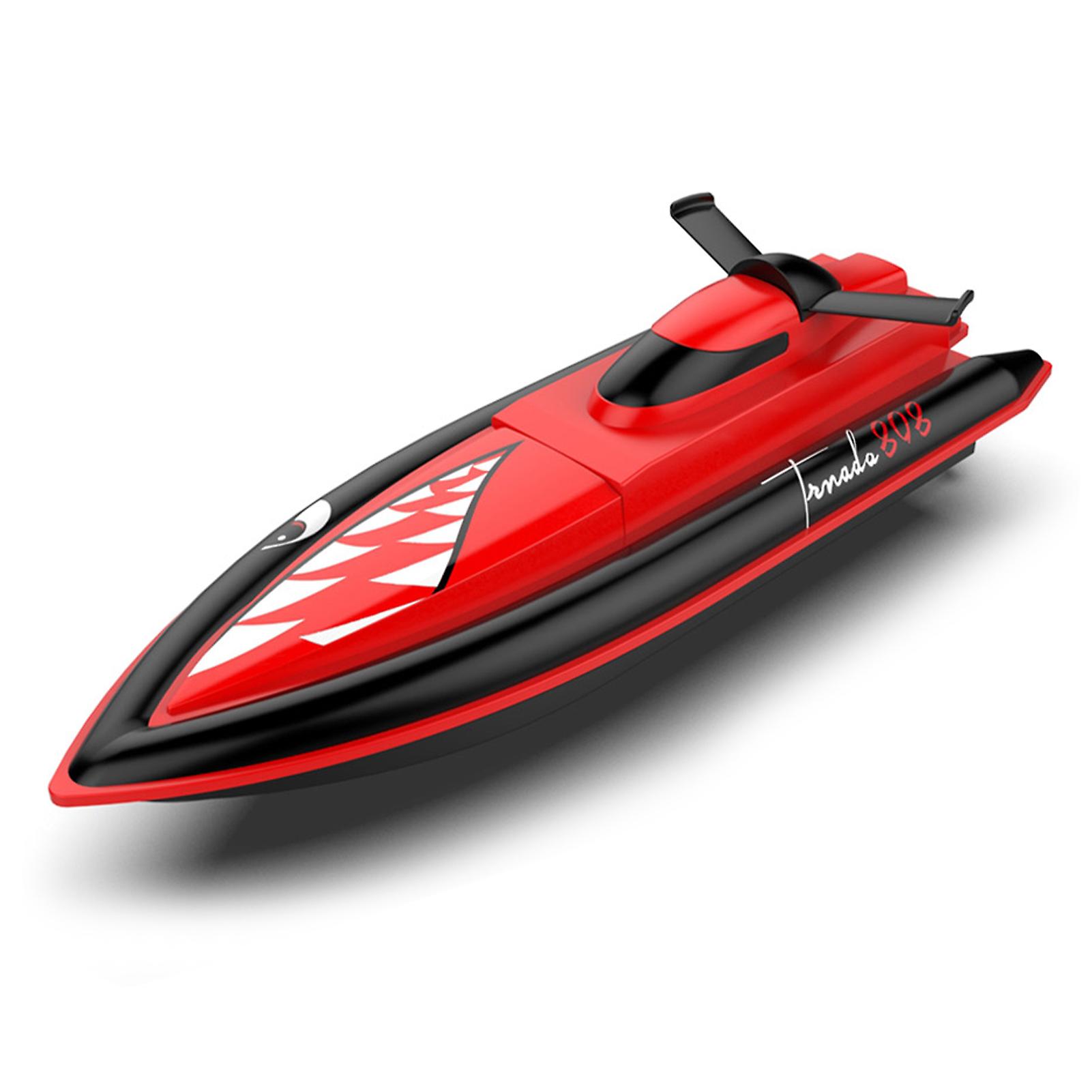 Rc Boat Remote Control Boat High Speed Rc Boat 25km/h 2.4ghz Waterproof Toy Racing Boat Gift For Kids No.302383