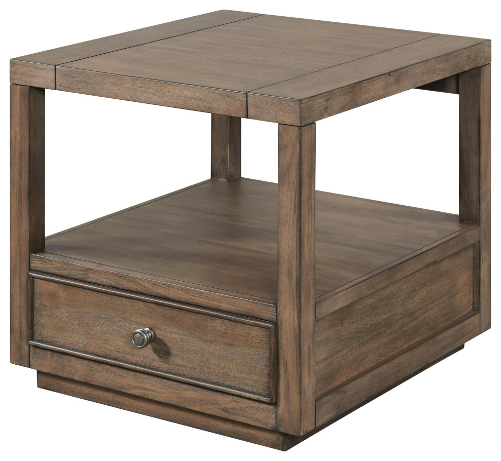 Riverside Furniture Denali Side Table   Transitional   Side Tables And End Tables   by Riverside Furniture  Houzz